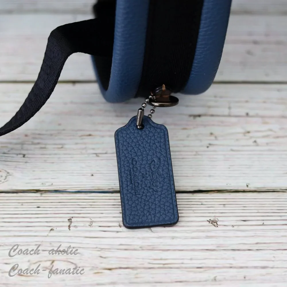 NWT 78564 Disney X Coach Academy Leather Backpack With Mickey in Denim - Picture 9 of 12